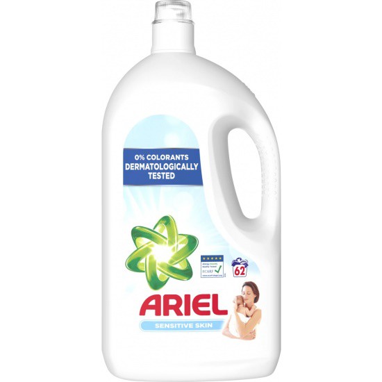 Ariel gel 62dávek 3,41l SEnsitive Skin | Prací prostředky - Prací gely, tablety a mýdla Ariel gel 62dávek 3,41l SEnsitive Skin | Prací prostředky - Prací gely, tablety a mýdla